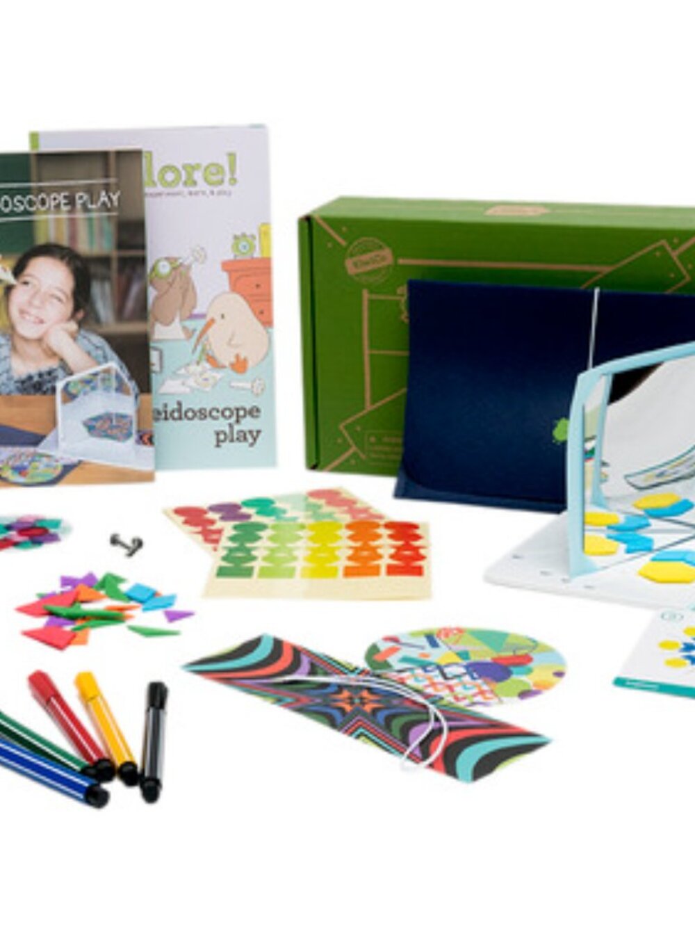 KiwiCo KiwiCrate Kaleidoscope Puzzles STEM Brain Game Learning Kit Age 5+